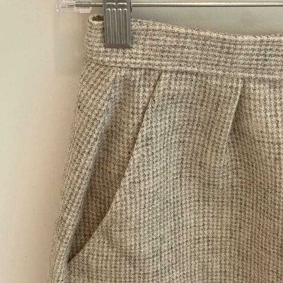 Neutral tweed Pencil Skirt - Picture 4 of 4